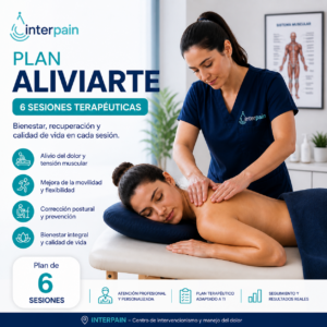 Plan Aliviarte Interpain – Pack de 6 Sesiones Terapéuticas